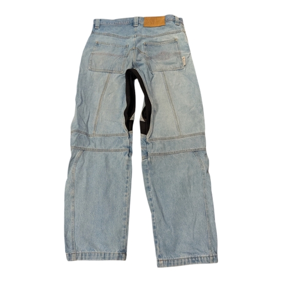 Vintage Icon Recon Motorcycle Blue Jeans Denim Pants Men's 36" - Picture 3 of 7